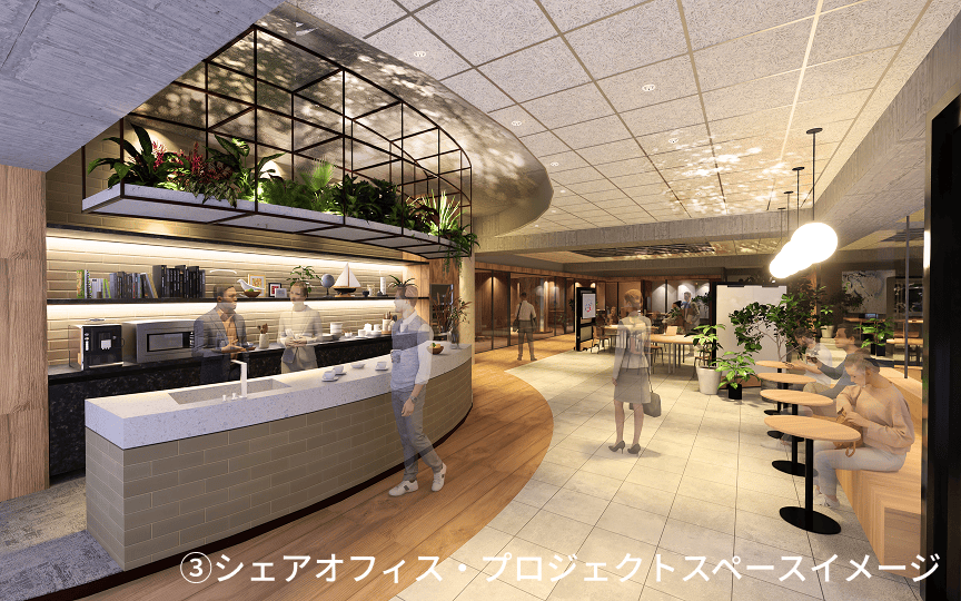 ③シェアオフィス・プロジェクトスペースイメージ
